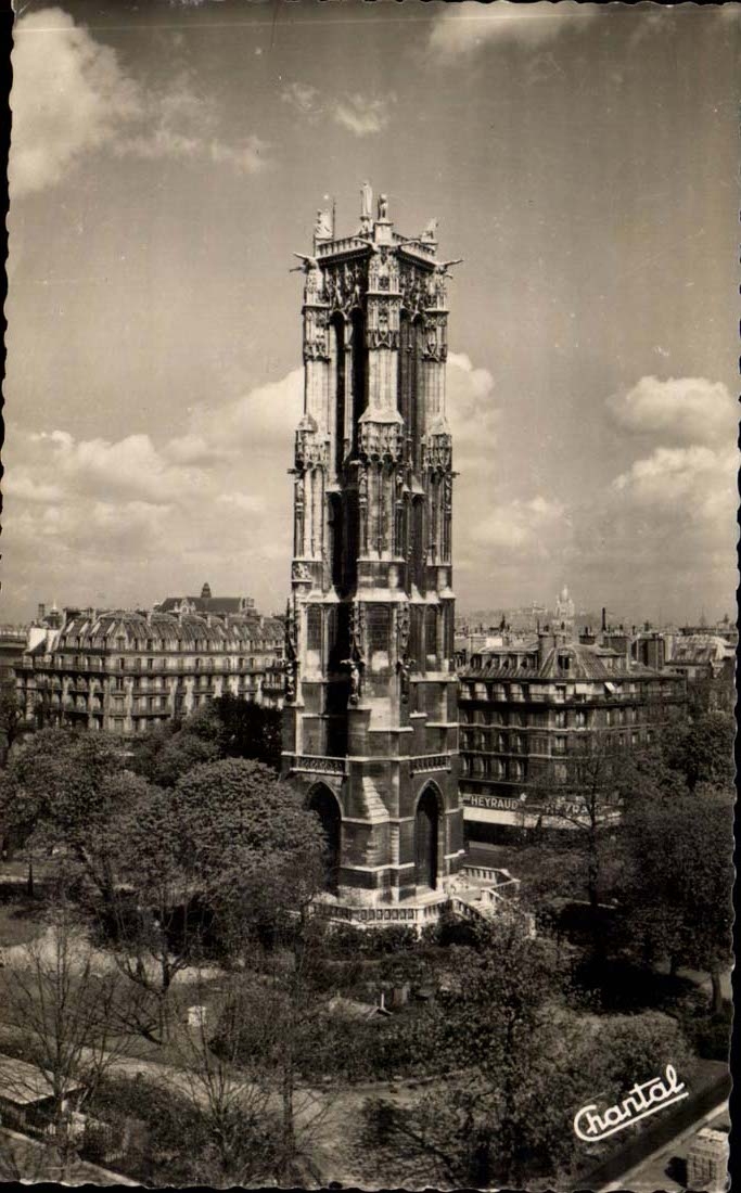 Paris - La Tour Saint Jacques - - CPA