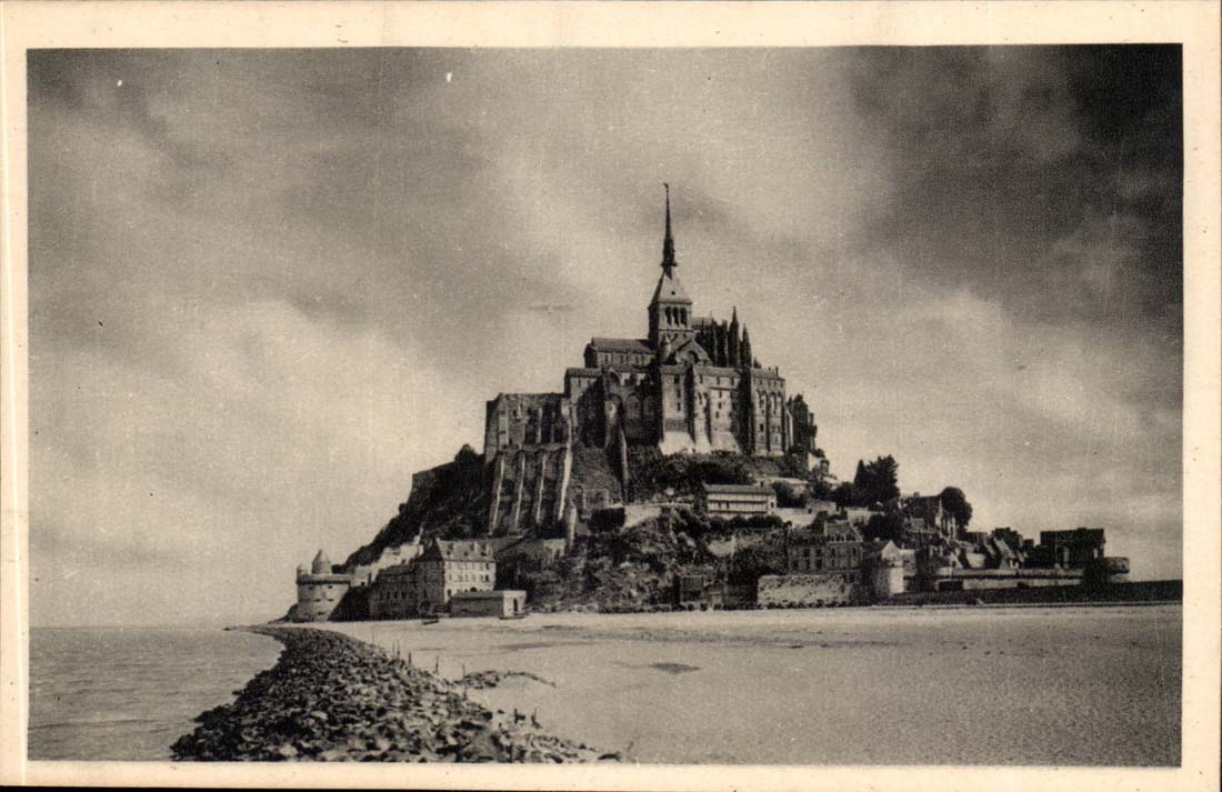 Mont Saint Michel - View - the southern Face - CPA
