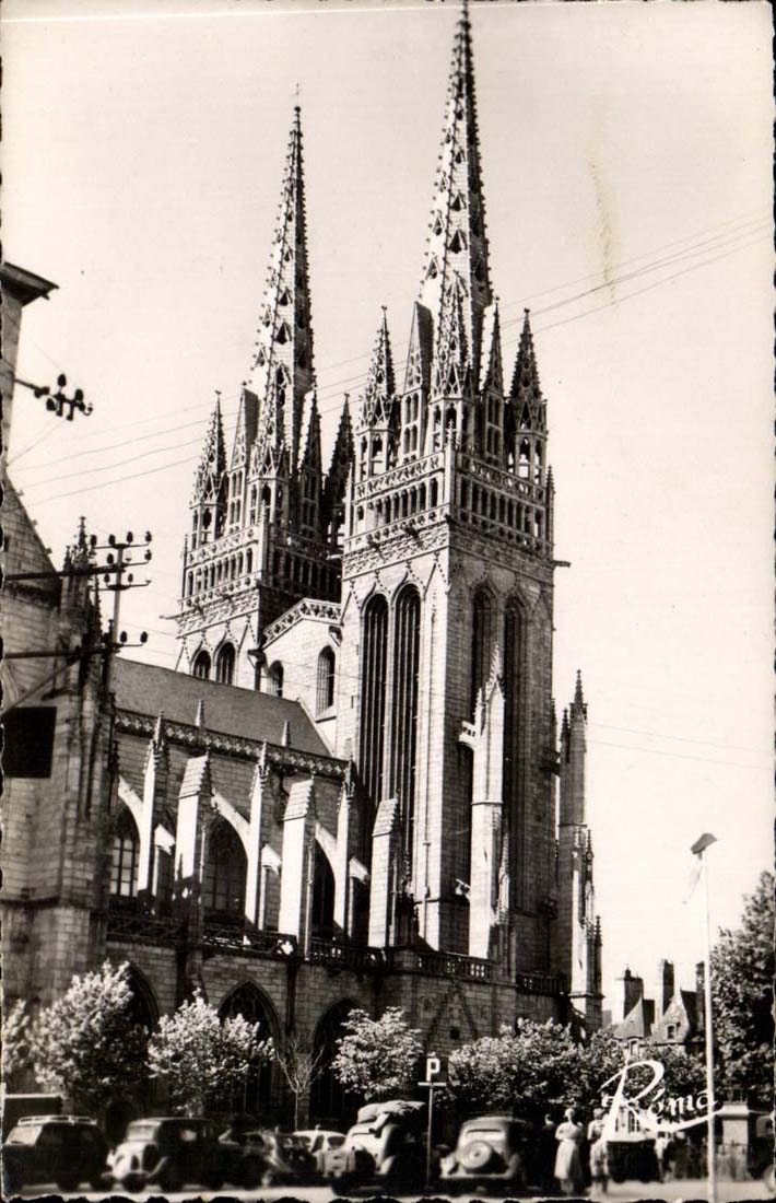 Quimper - the Cathedral - Northern dimension - CPA