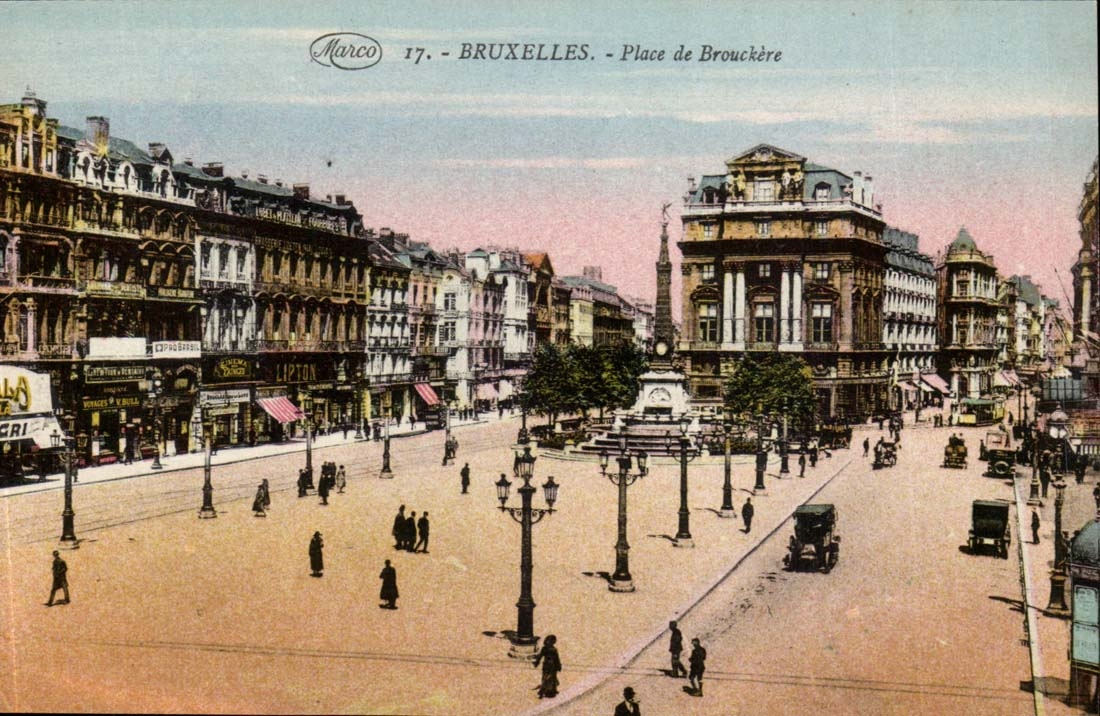 Belgien - Belgien - Brussel - Brussel - Ort von Brouchere - Auto - - CPA