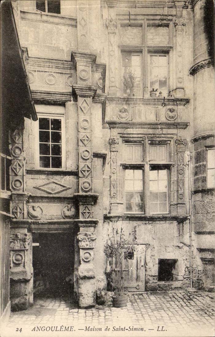 Angouleme - Maison de Saint Simon - CPA