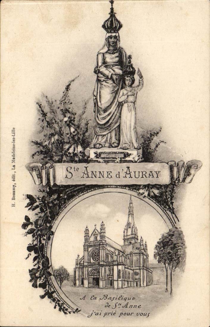 St Anne d' Auray - Basilica CPA
