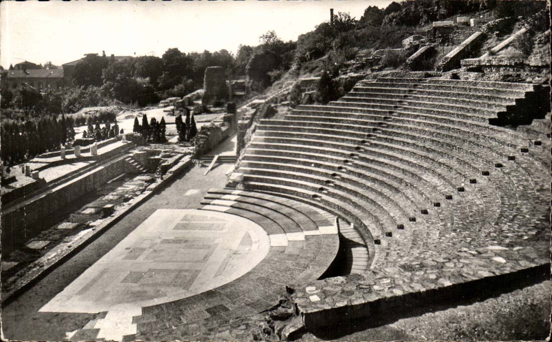 Romische Theater Lyon-CPA