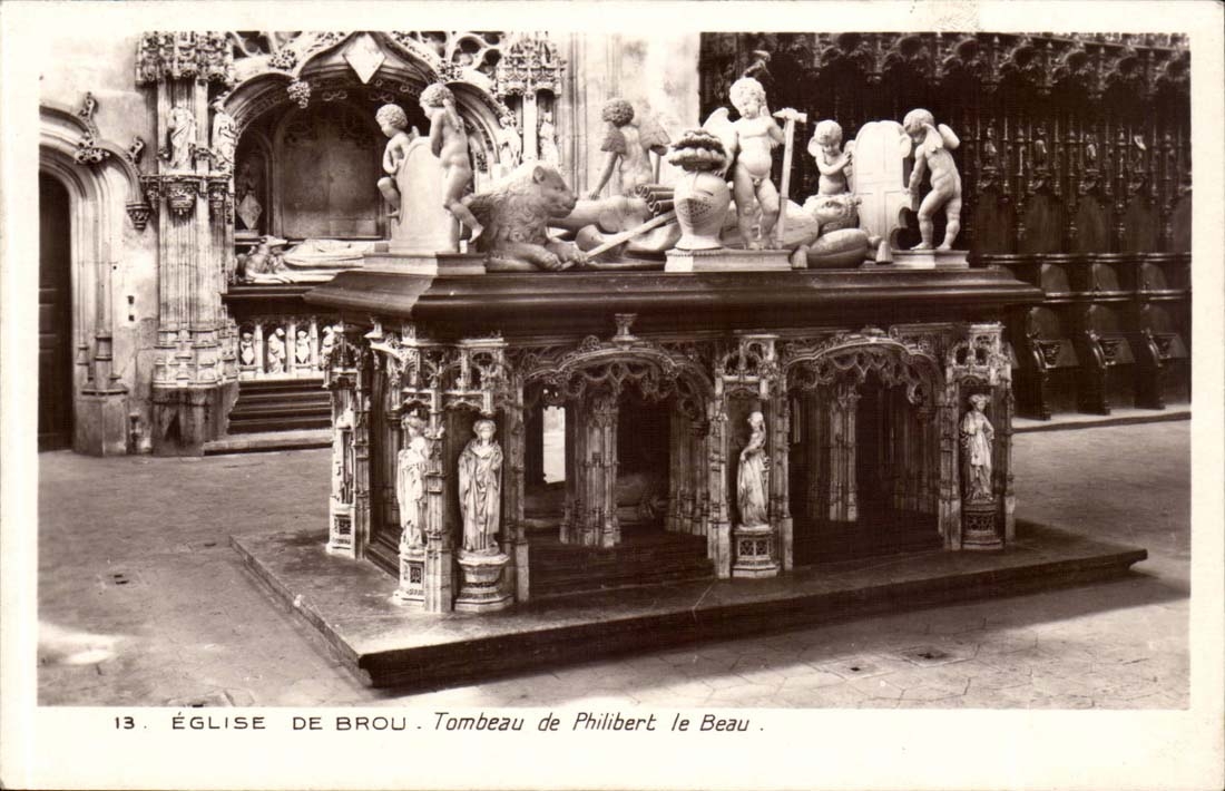 Church of Husks CPA Tomb of Philibert Beautiful