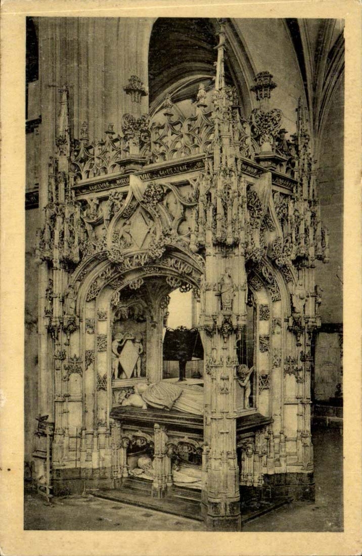 Church of Husks CPA Tomb of Marguerite of Austria