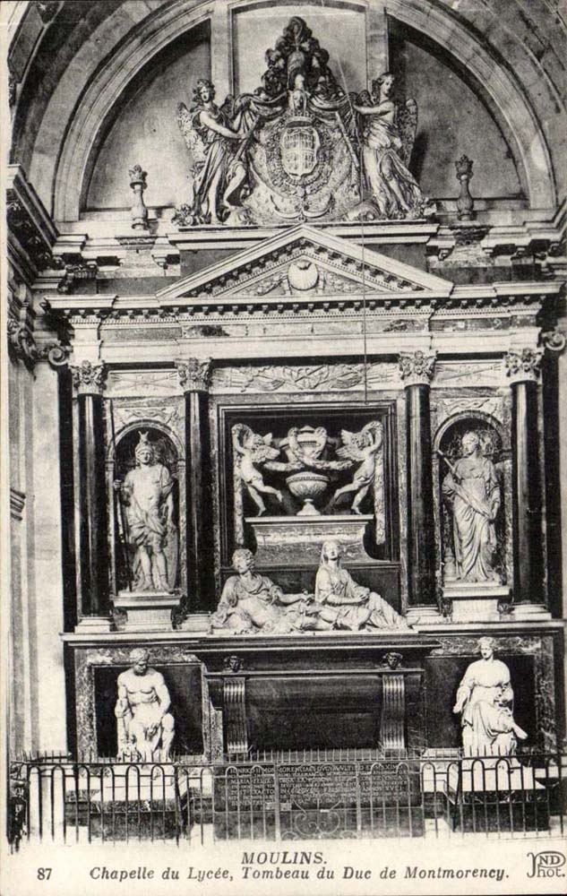 Moulins CPA Vault of the college tomb of the duke of Montmorency