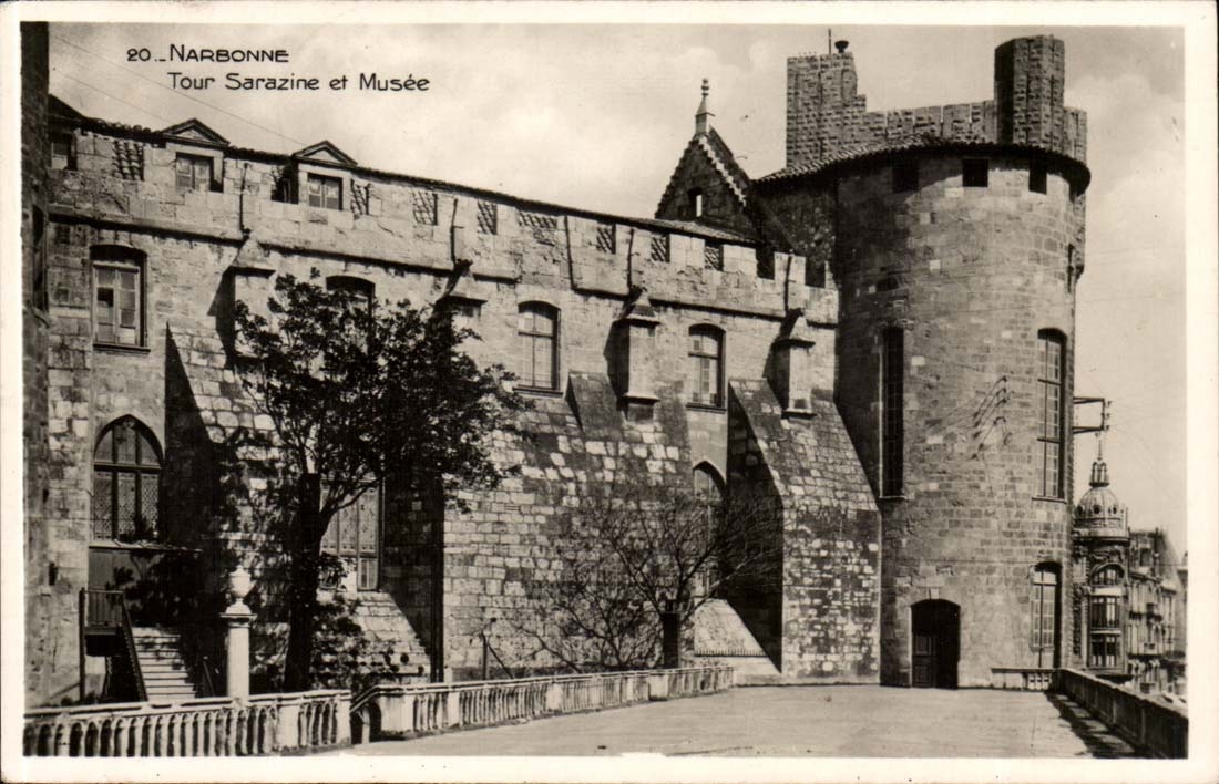Narbonne CPA Sarrazine Turn and museum