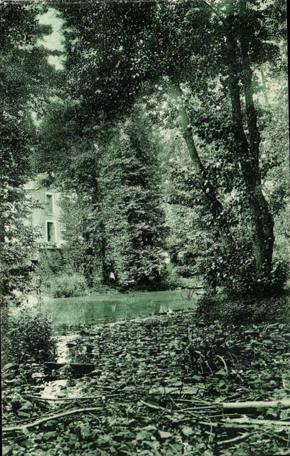 surroundings of Fontenay the Brown Count CPA Drill of Mervent Pierre