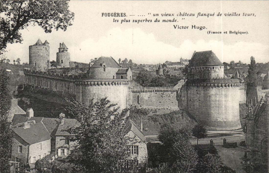 Ferns CPA an old castle Victor Hugo