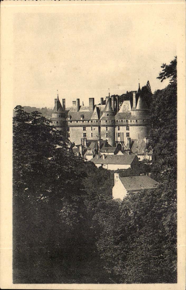 Langeais - Jahrhundert des Schlosses XV oder war die Verbindung von Charles VIII mit Anne von Bretagne beruhmt - CPA