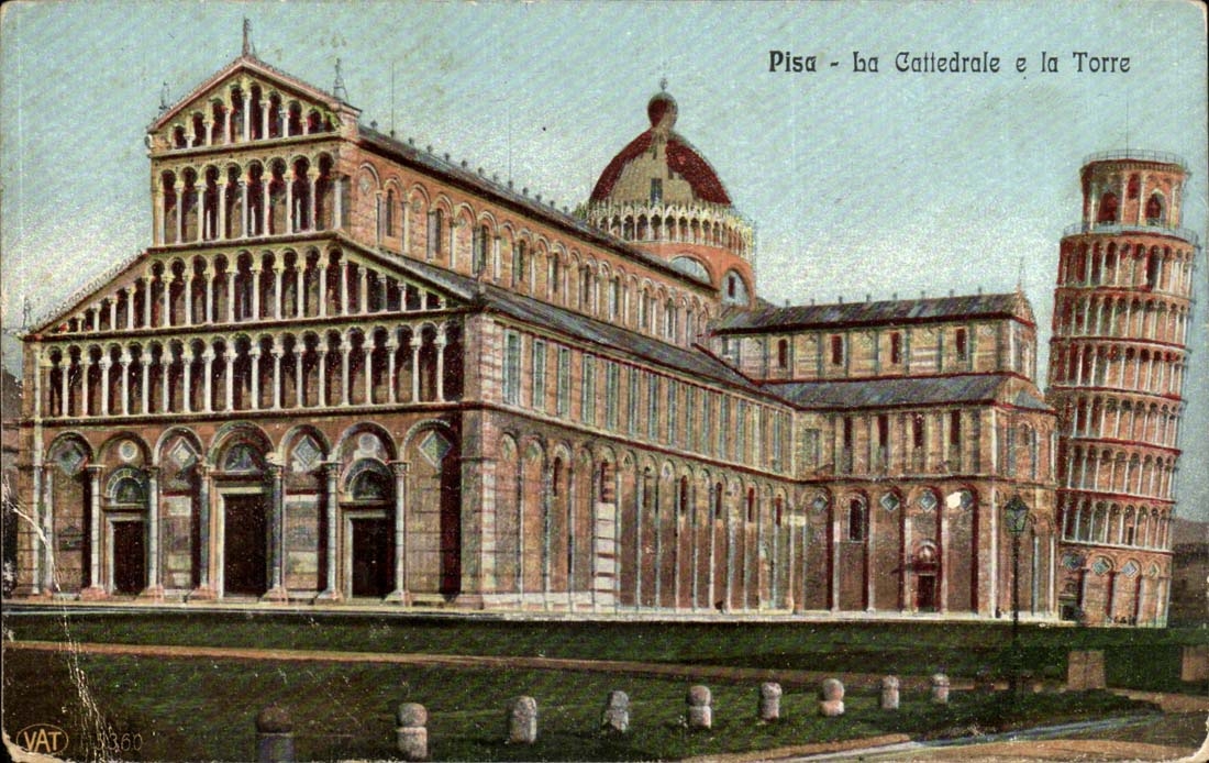 Itaie - Italy Toscana - Tuscany - the caledrale E Torre Rammed - CPA