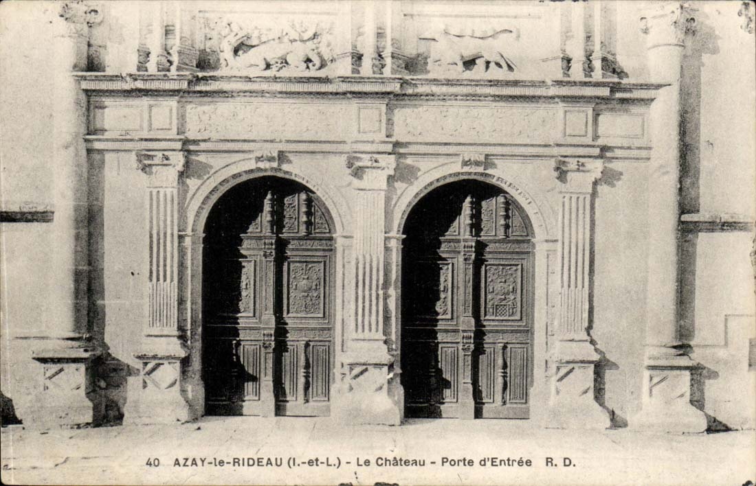 Azay Vorhang CPA die Schlosshaupttur