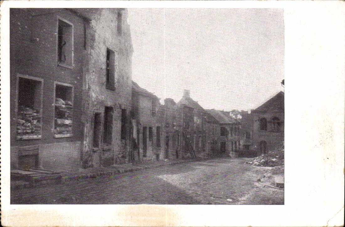 CPA Ruins (nonlocalized) War 1914 1918