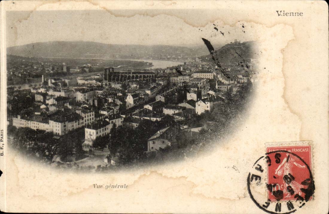 Vienne CPA Vue generale