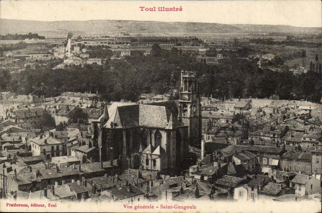 Toul CPA View Saint Gengoult