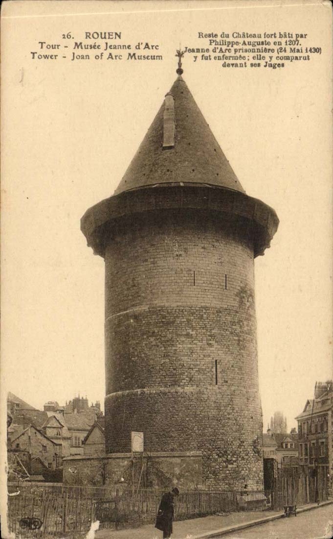 Rouen CPA Turn Jeanne Museum of arc