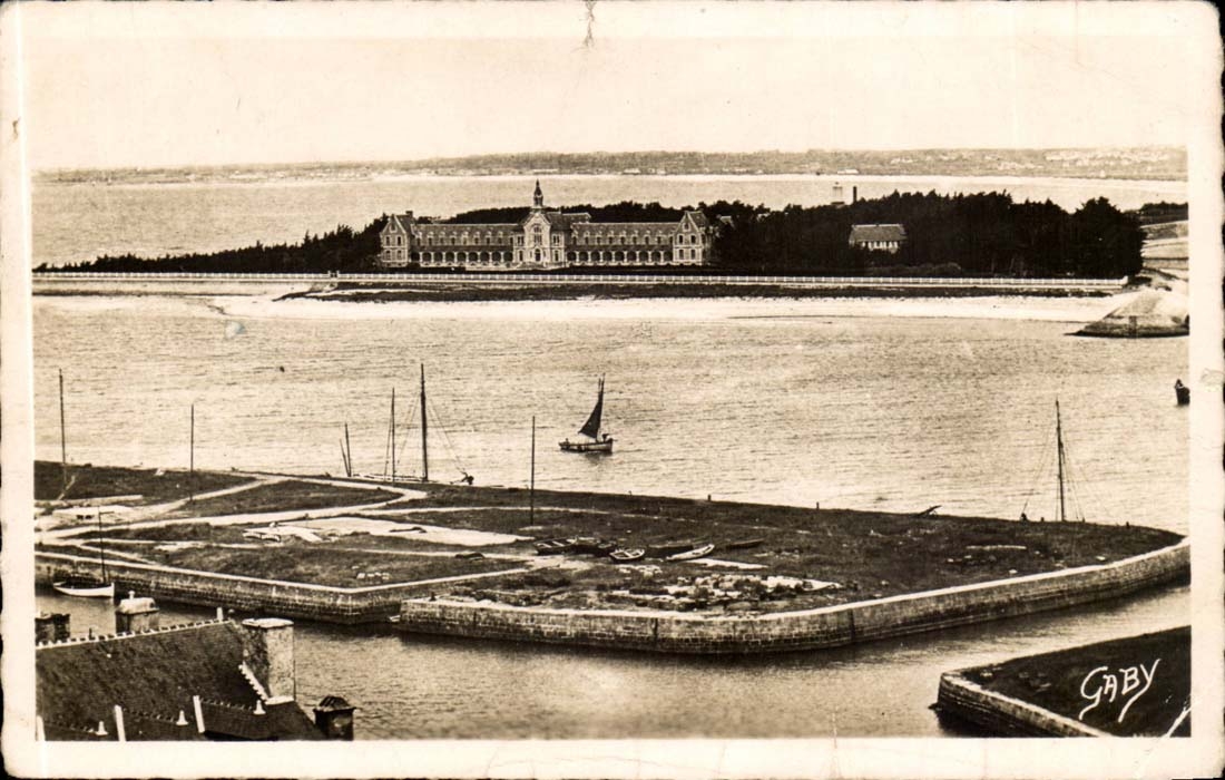 Croisic CPA View of the sanatorium of PEN Bron