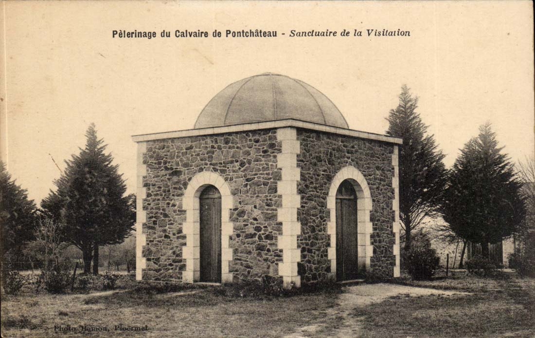 Pilgrimage of the Martyrdom of Pontchateau CPA Sanctuary of the Visitation