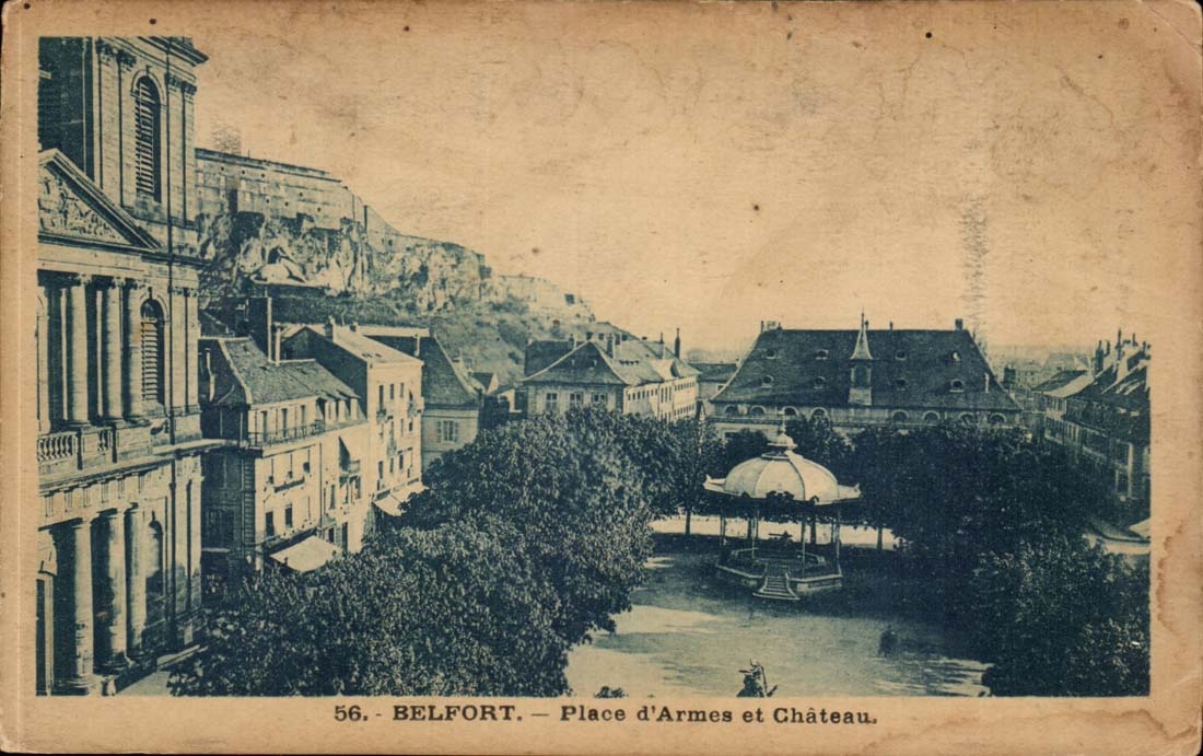 Belfort CPA Places of weapons and castle