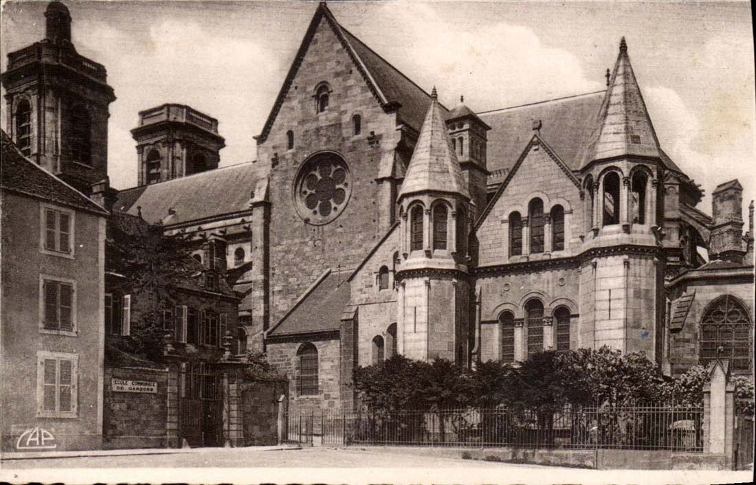 Langres - the Cathedral - the Apse - CPA