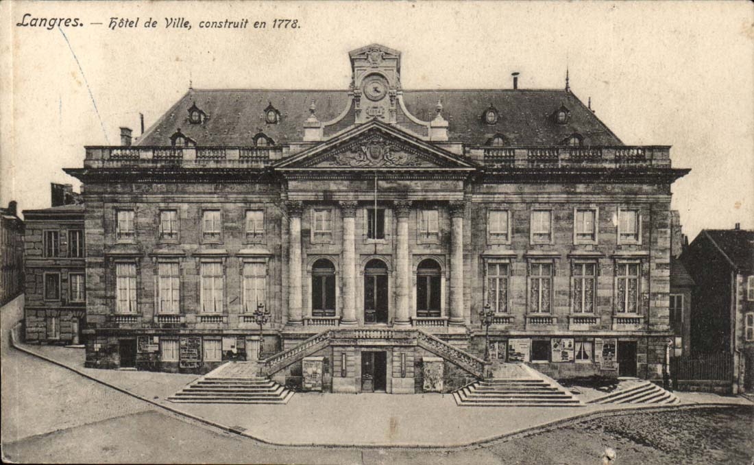 Langres - the Town hall 1772 - CPA