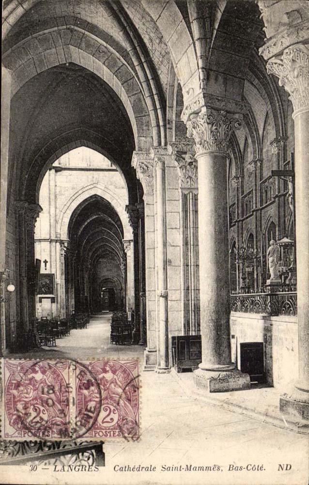 Langres - Cathedral St Mammes - CPA