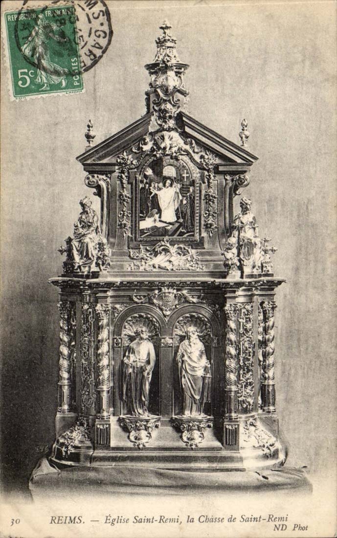 Reims - Kirche-Saint Remi die Jagd von Saint Paul - CPA