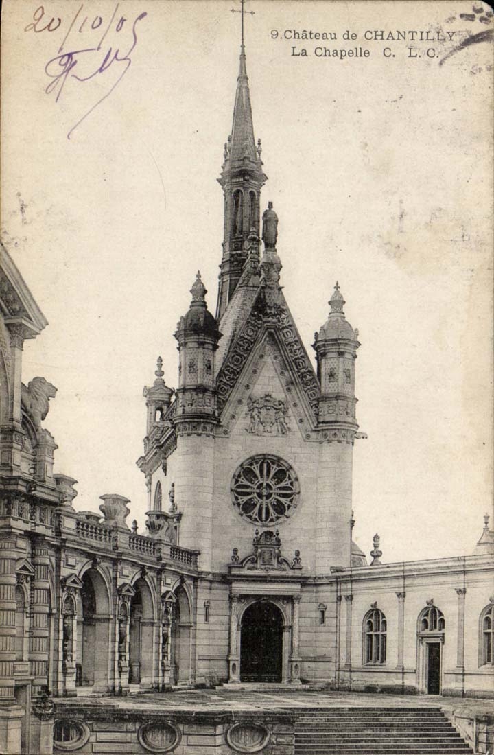 Chantilly - Castle of Chantilly - the Vault - CPA