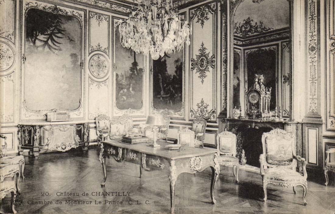 Chantilly - Castle of Chantilly - Room of Mister the Prince - CPA
