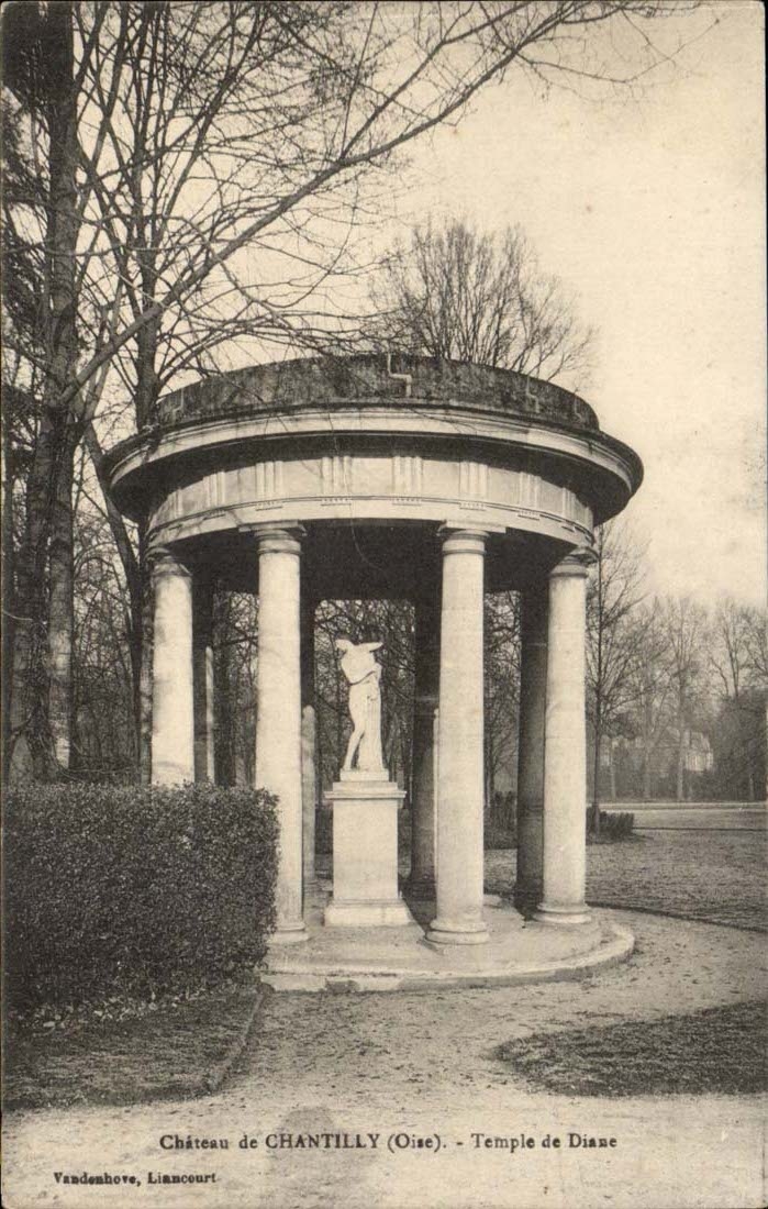Chantilly - Tempel von Diane - CPA
