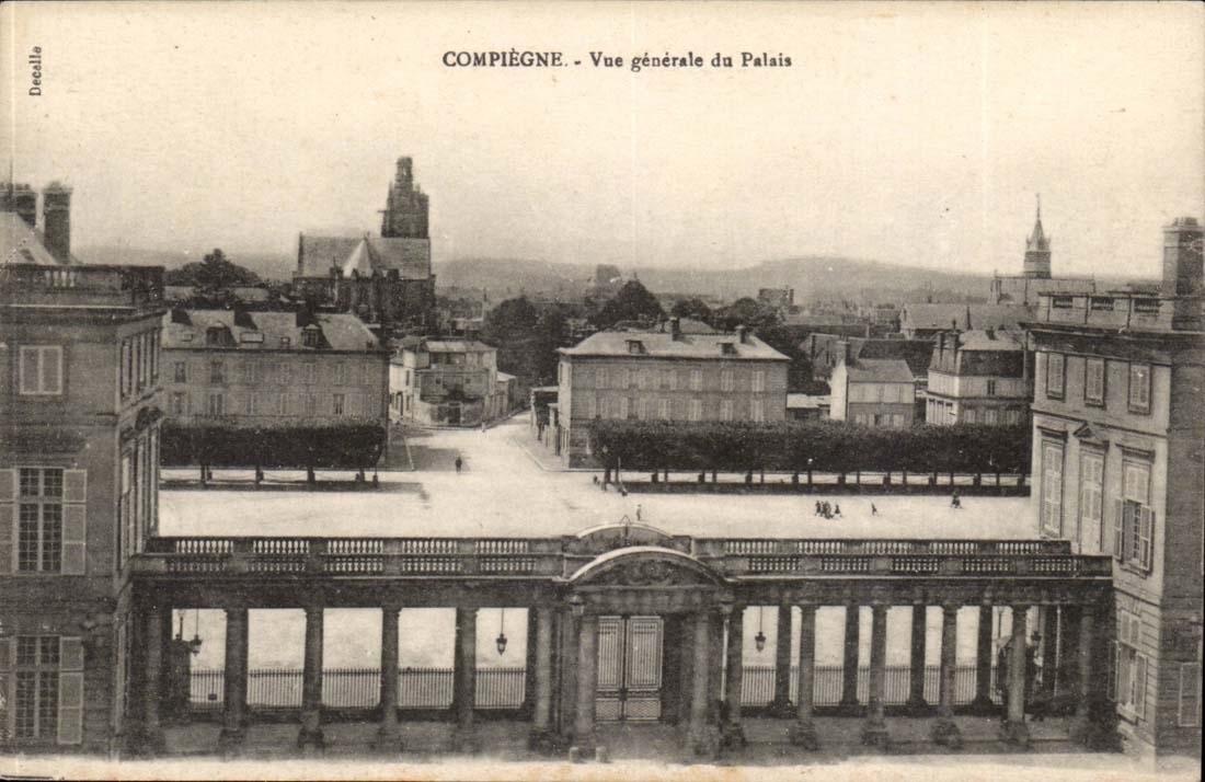 Compiegne - View of the Palate - CPA