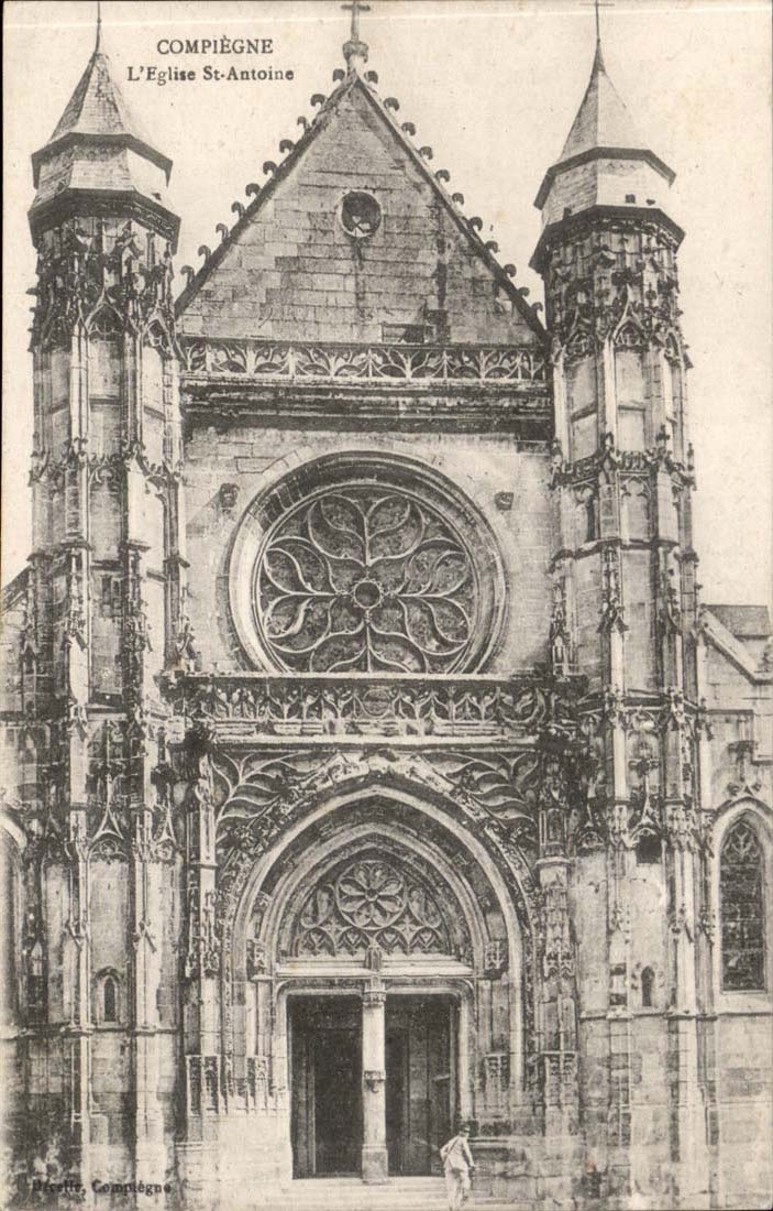 Compiegne - the Church St Antoine - CPA