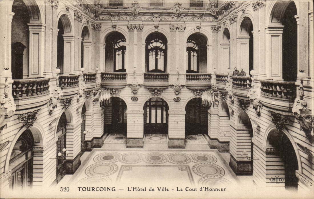 Nevers - the Town hall - CPA