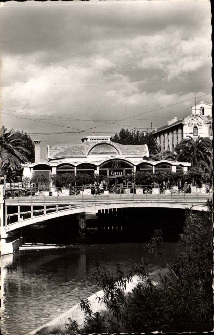 Perpignan - the Palm house - CPA