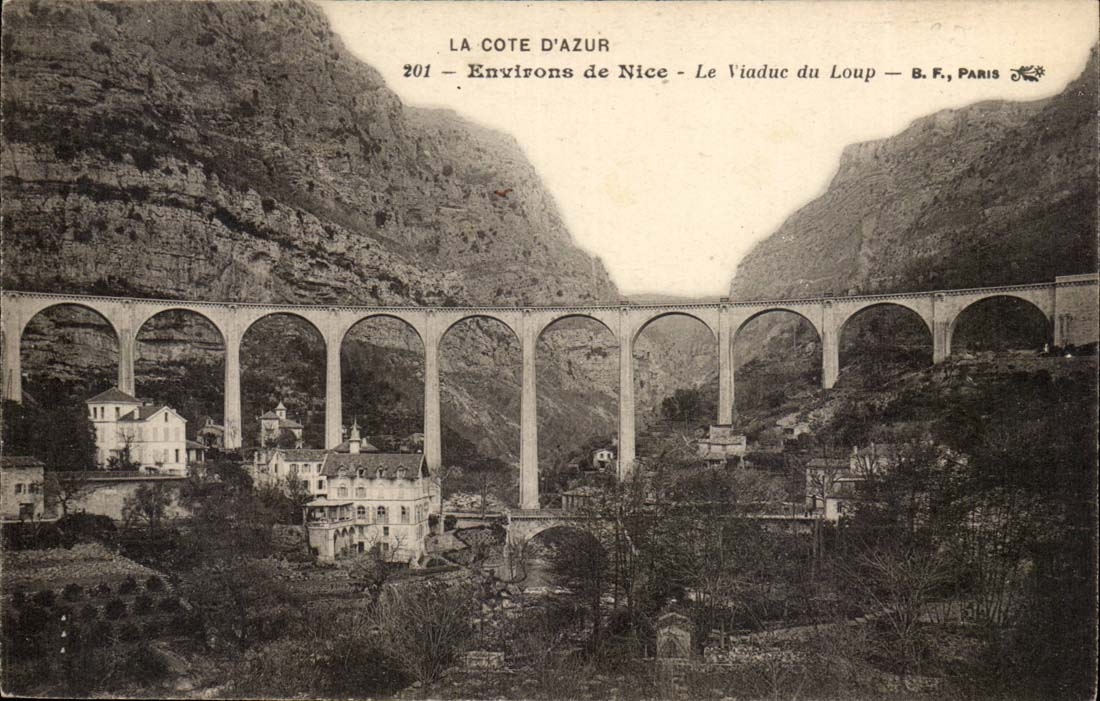 Nice - the Viaduct of the Wolf - CPA