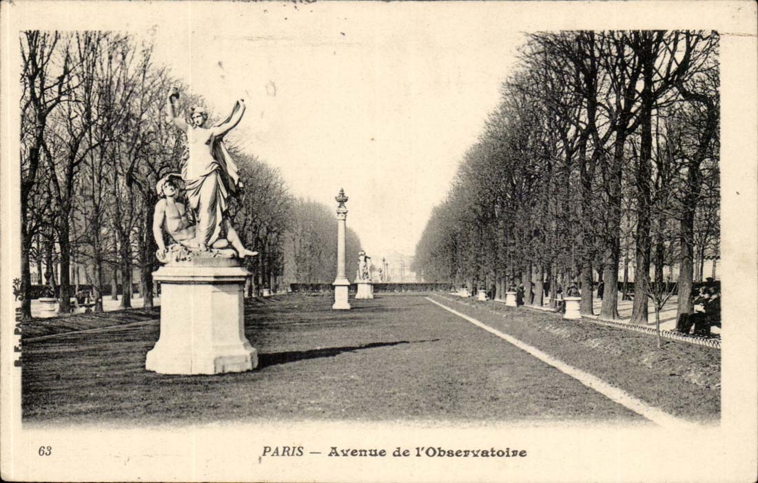 Paris 14 - Avenue of the Observatory - CPA