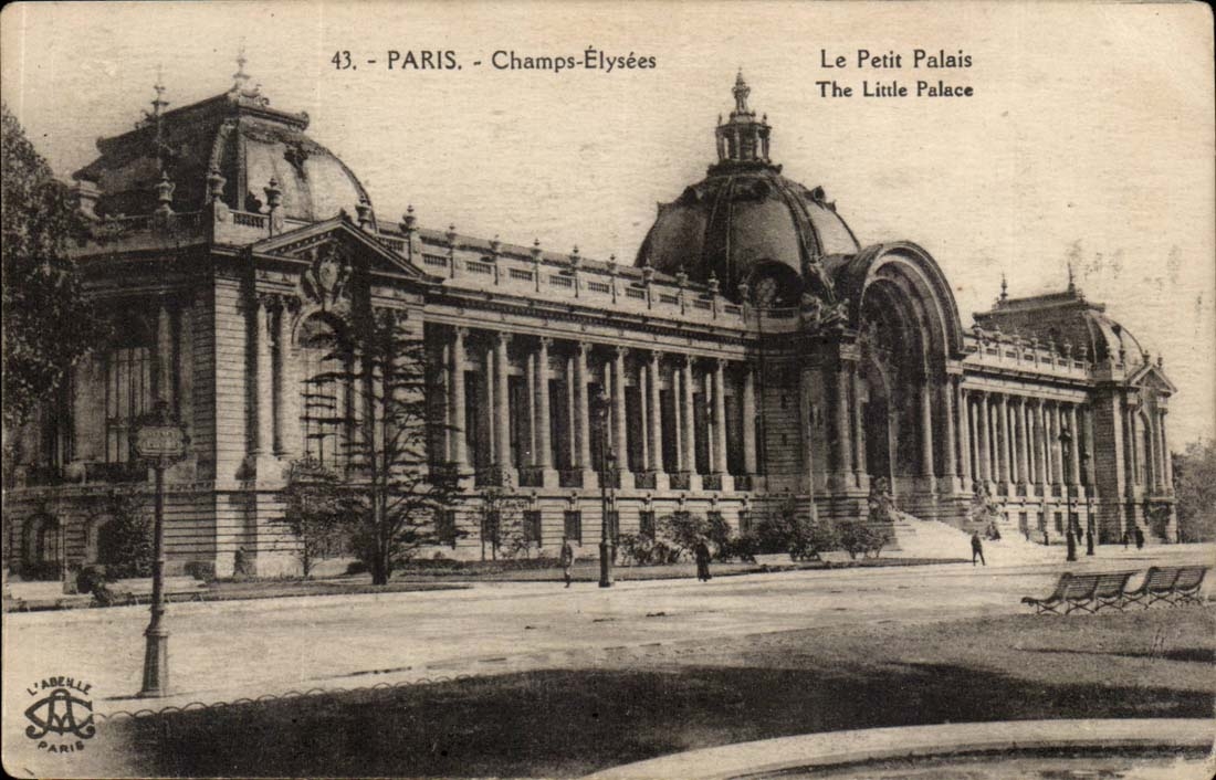 Paris 8 -- Champs Elysees - the Petit Palais - CPA