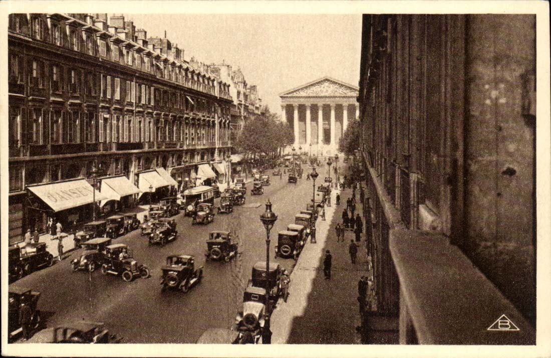 Paris 8 - The Street Royal and the Madeleine - CPA