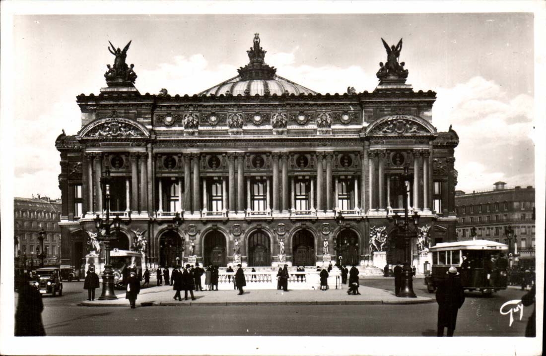 Paris - 8 - the Opera - CPA