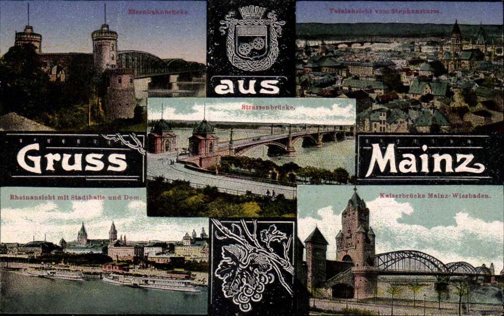 Deutschland - Germany Mainz - Gruss aus Mainz - Souvenir - CPA