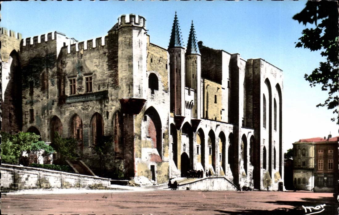 Avignon - Palate of Popes XIV century - Turn of Nail Entered CPA