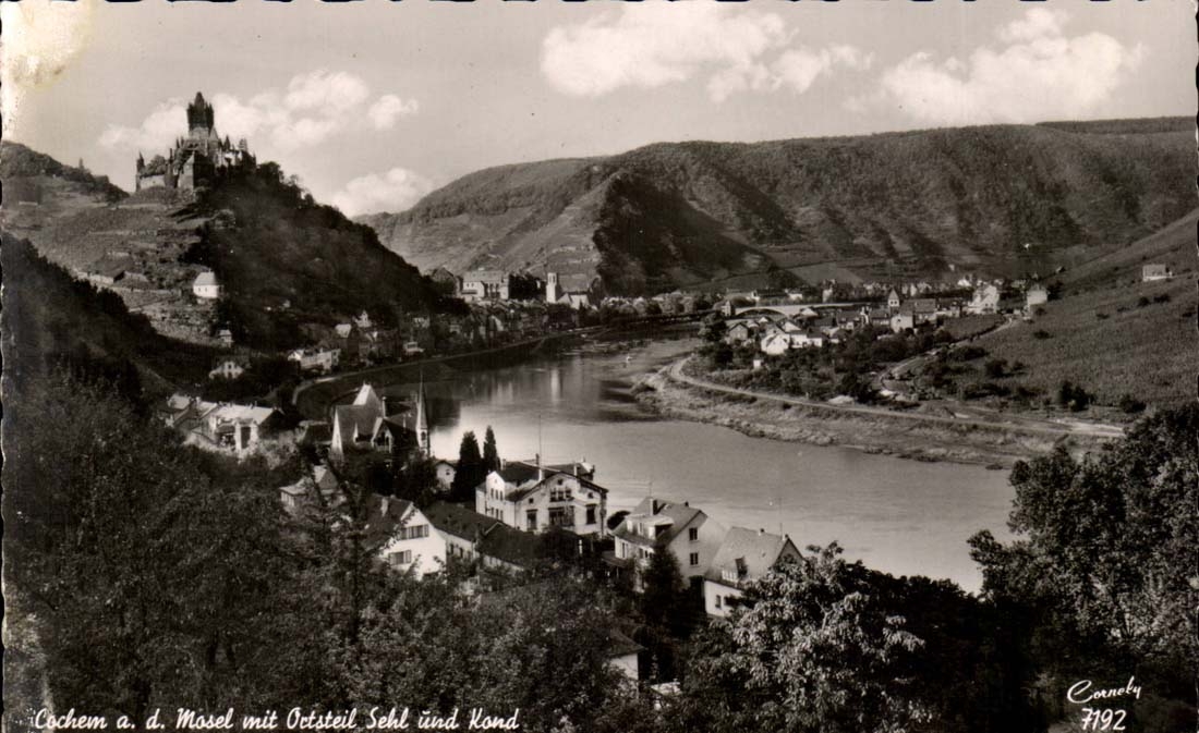 Cochem - year der Mosel put Ortsteil Sehl und Kand - CPA