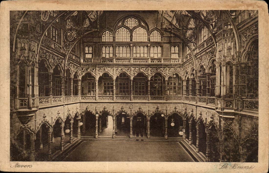 Belgium - Belgium - Antwerp - Antwerpen the Stock Exchange - CPA