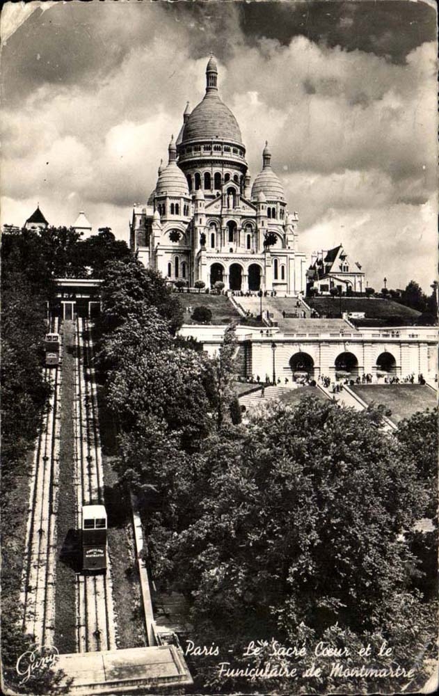 Paris - 18 - La Basilique de Montmartre - Sacre Coeur - CPA