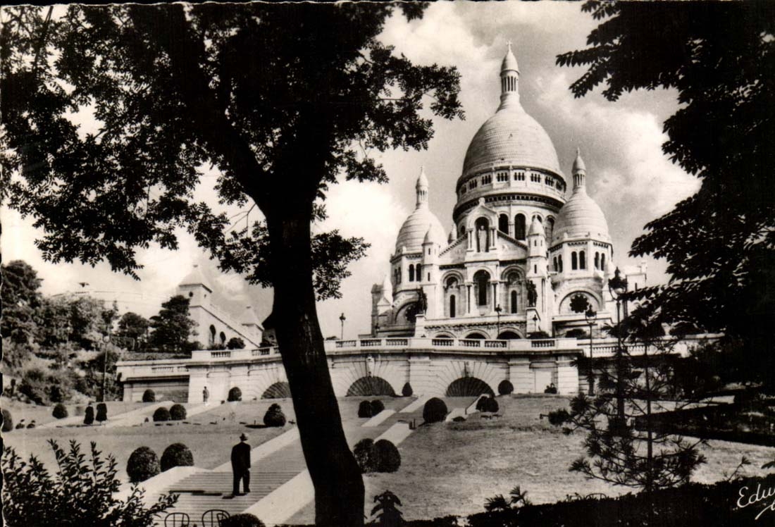 Paris - 18 - La Basilique de Montmartre - Sacre Coeur - CPA