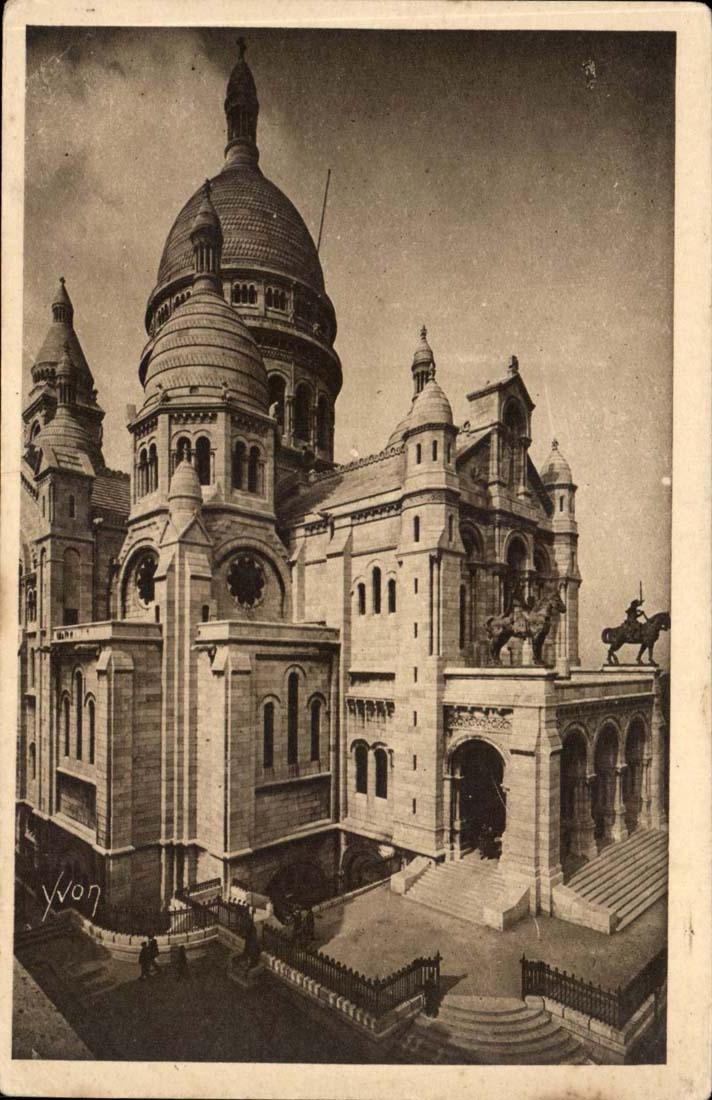 Paris - 18 - La Basilique de Montmartre - Sacre Coeur - CPA
