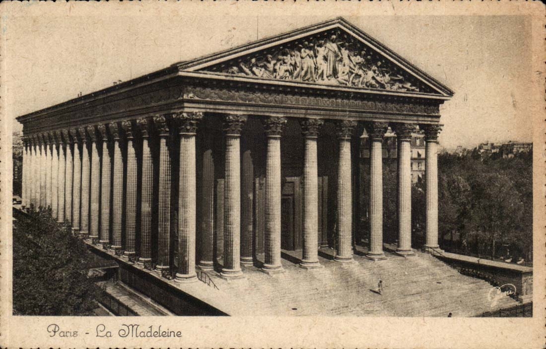 Paris - 8 - the Madeleine - CPA