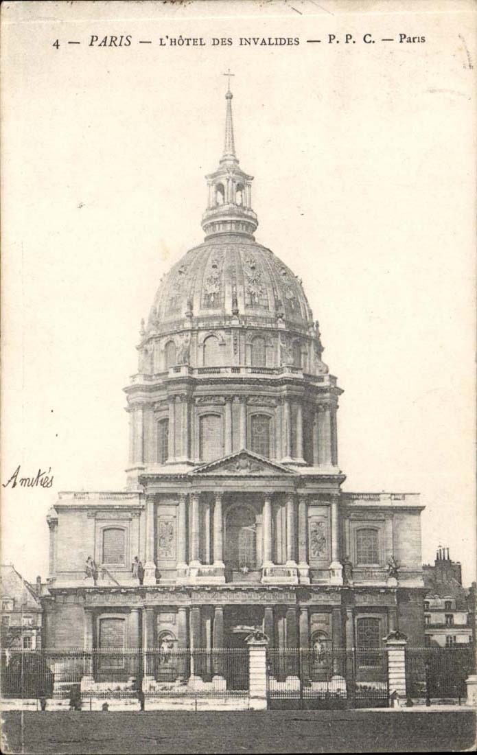 Paris - 7 - Hotel von Invalides - CPA