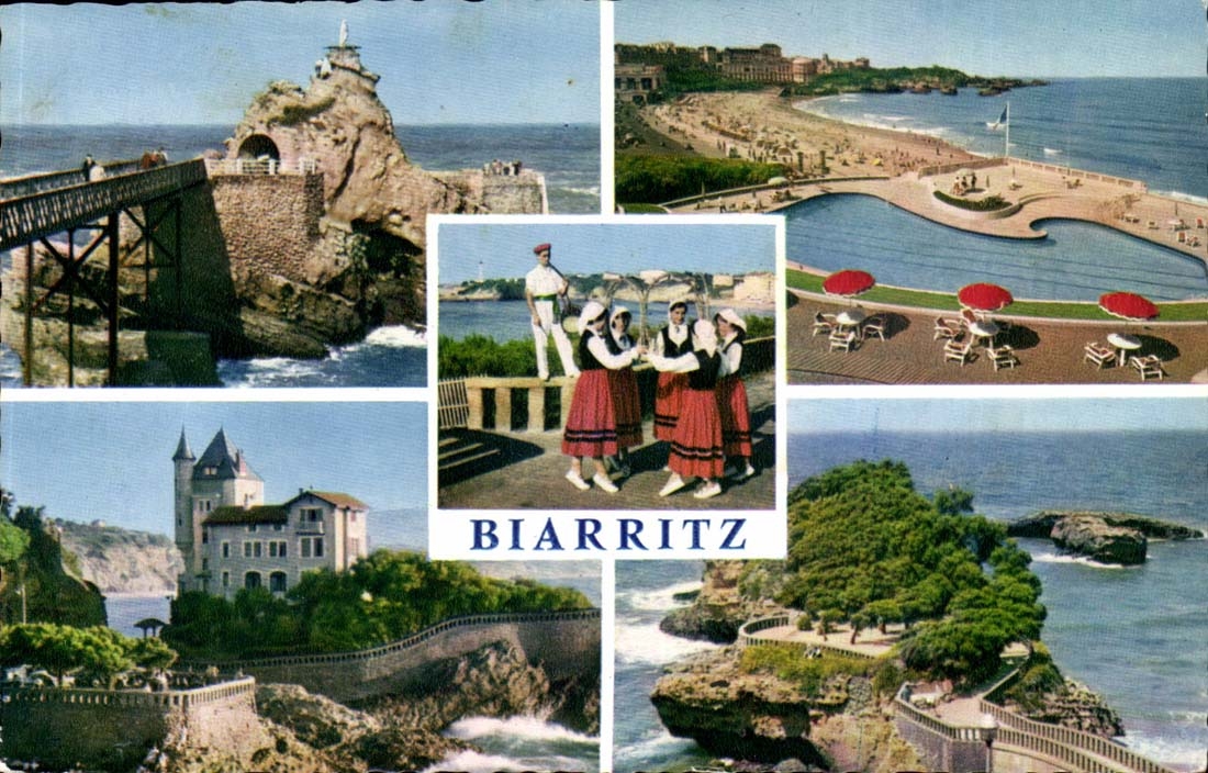 Biarritz - Souvenir - CPA 