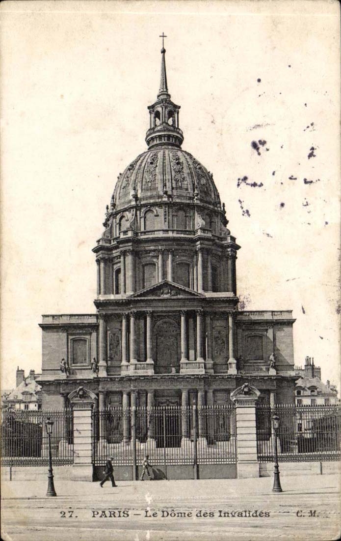 Paris 7 - The Dome of Invalides - CPA